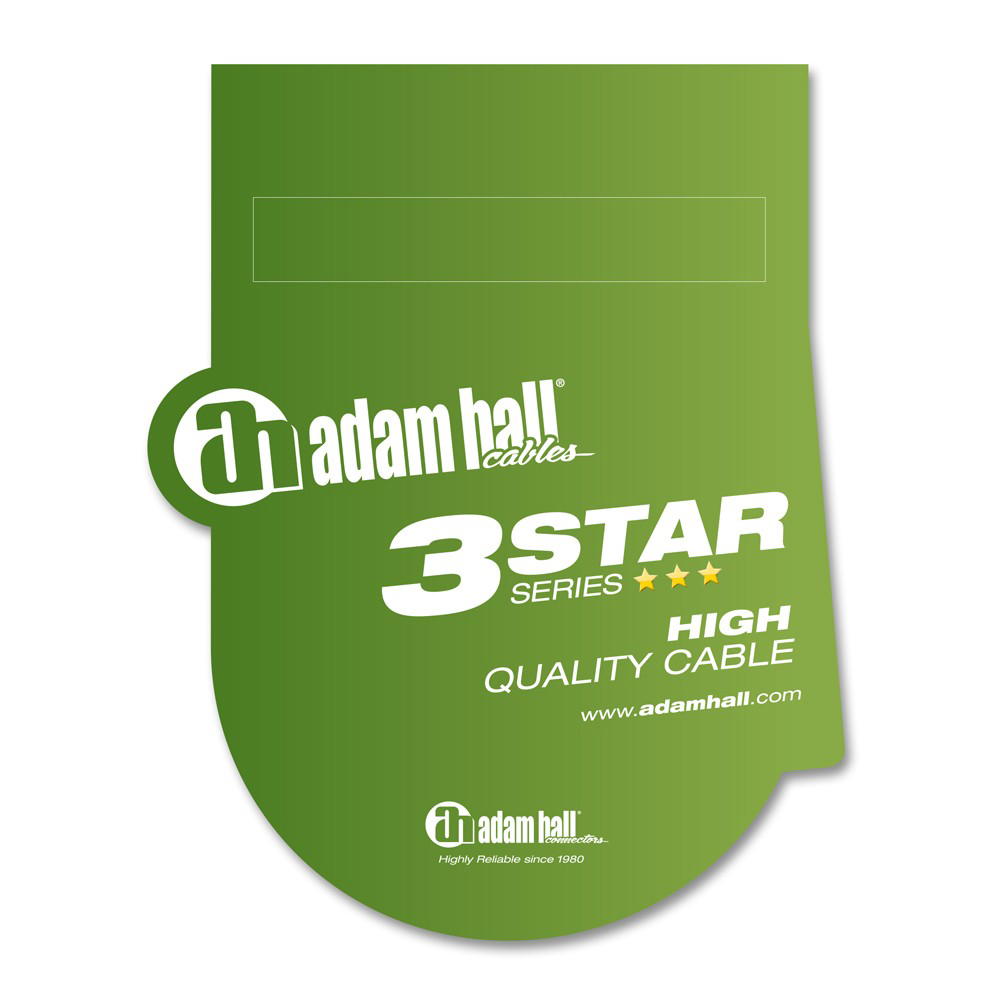 Adam Hall K3YWPP0100 Jack 3.5mm a 2x Jack 6.3mm - 1M
