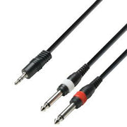 Adam Hall Cable Mini Jack St - 2 x Jack 3m K3YWPP0300