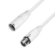Adam Hall Cable XLRm-XLRh 1m Blanco