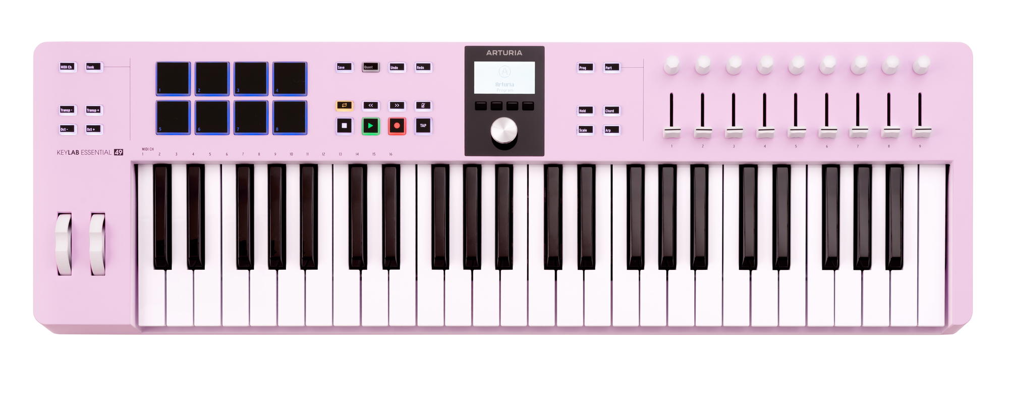 ARTURIA KEYLAB ESSENTIAL 49 MK3 ROSE QUARTZ