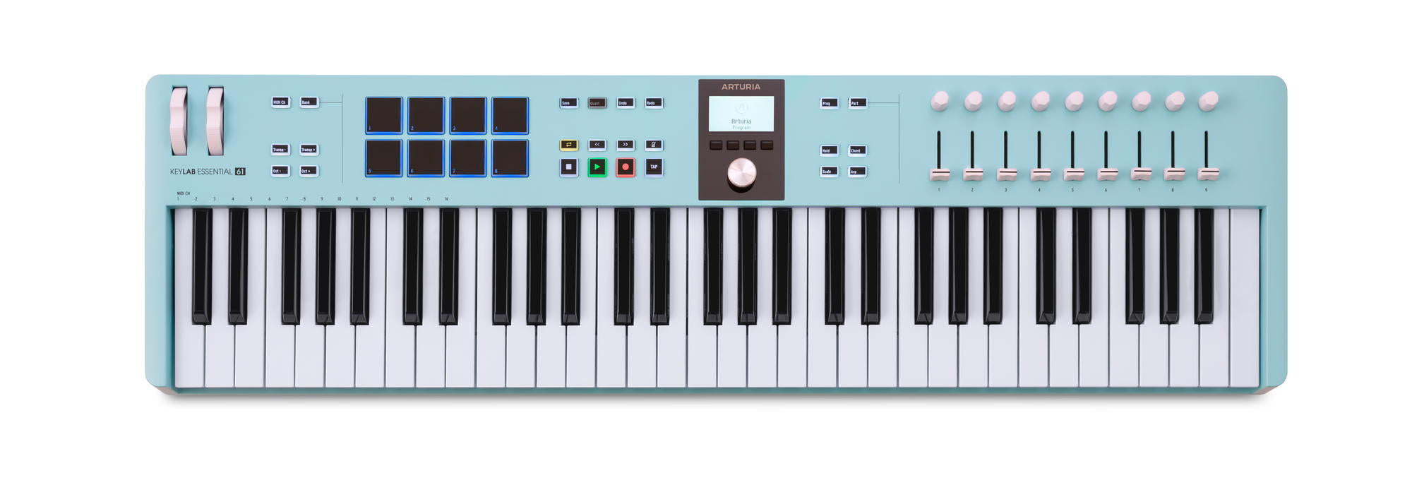 ARTURIA KEYLAB ESSENTIAL 61 MK3 AQUAMARINE