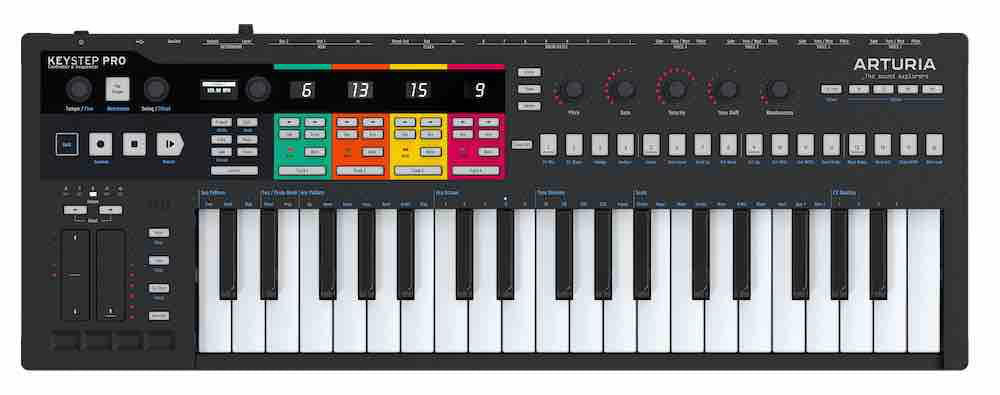 Arturia Keystep Pro Black Edition