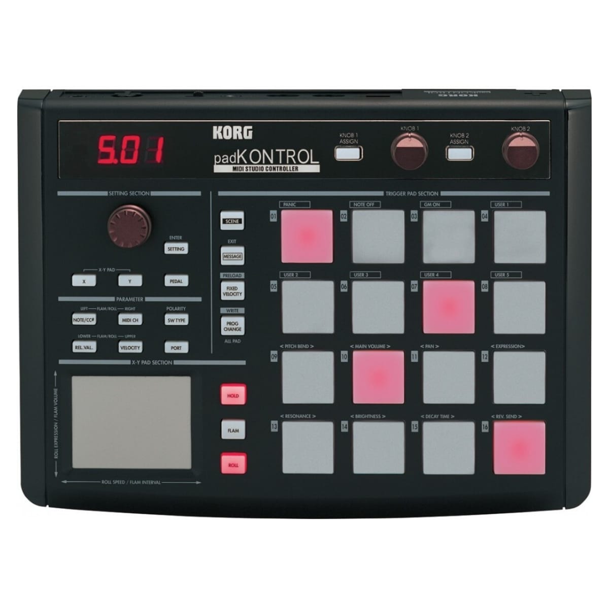 Korg padKONTROL KPC-1 BK