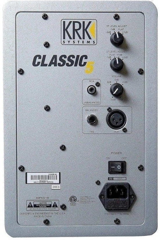 KRK CLASSIC 5 SILVER BLACK