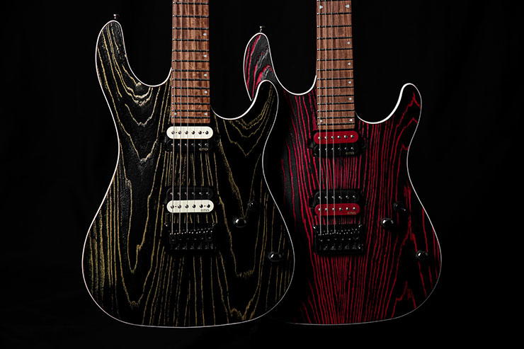 CORT Guitarra Eléctrica Kx300 Etched Black R