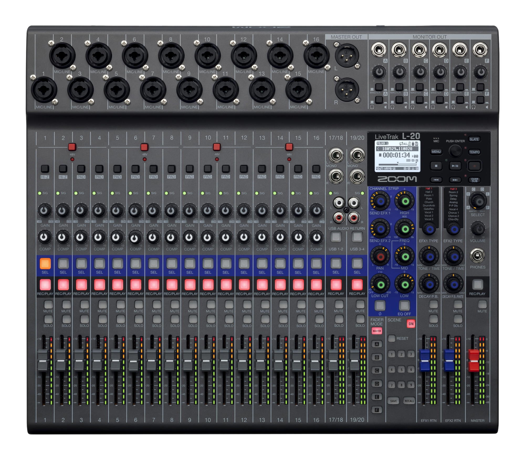 Zoom LiveTrak L-20 (B-Stock)