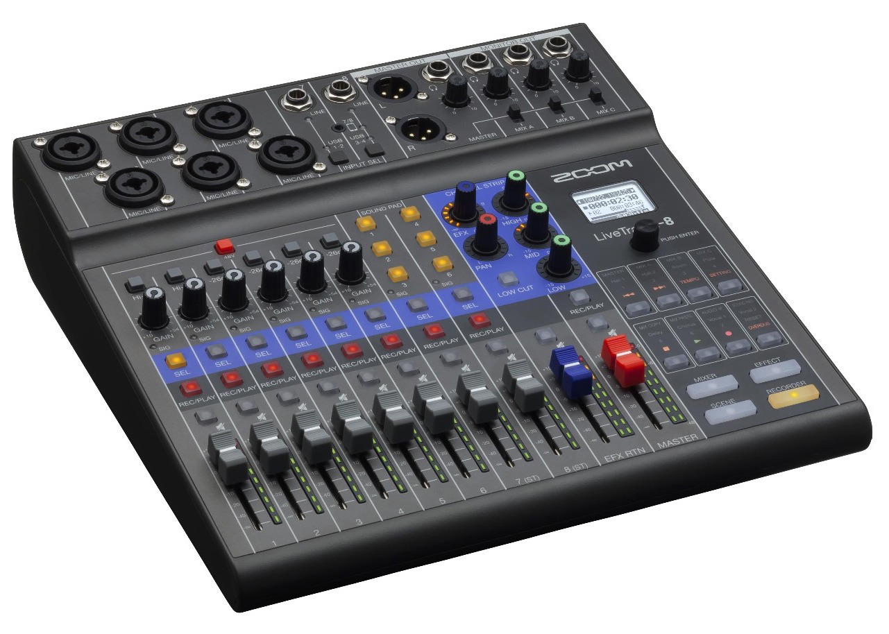 Zoom LiveTrak L-8