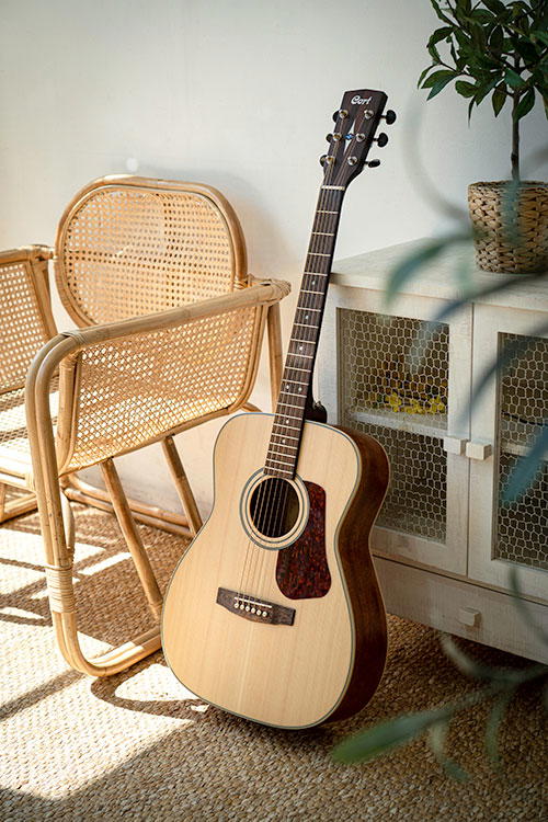 CORT Guitarra Acústica L100-C Ns