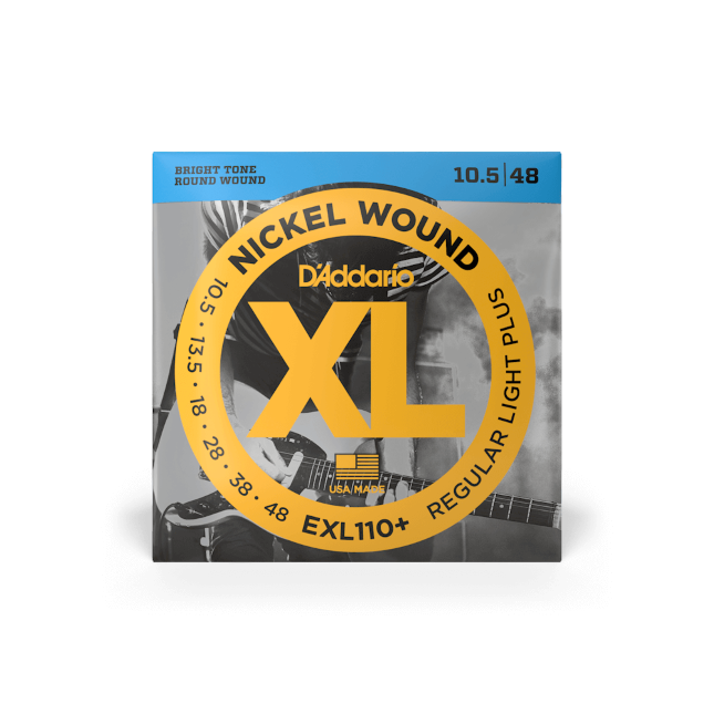 D'Addario EXL110+ Cuerdas eléctrica 10.5-48