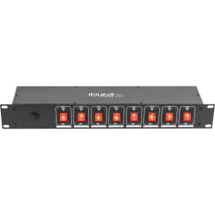 IBIZA LIGHT LC806S 8-CH LIGHTING BOX SWITCHES 19''
