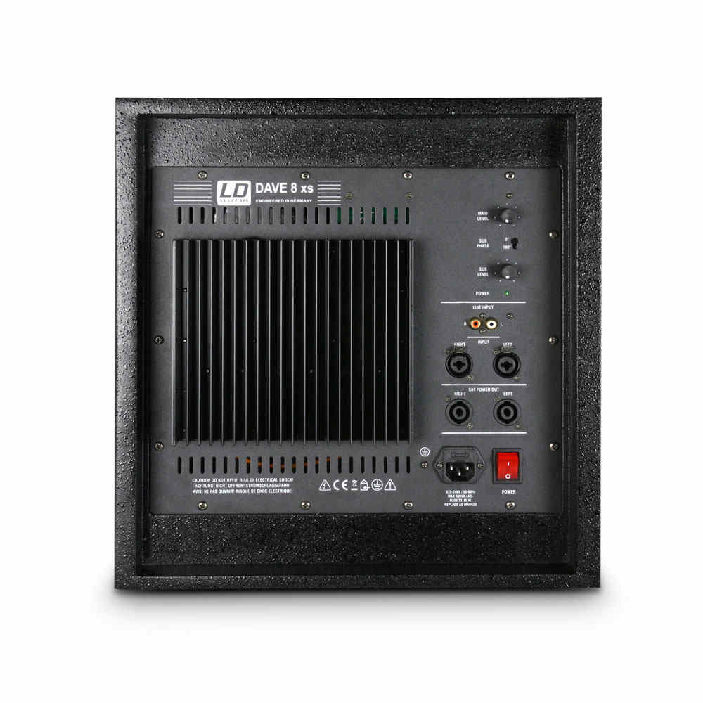 LD Systems Dave 8 XS Black