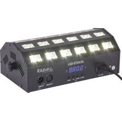 IBIZA LIGHT LED-STUV24 24x3W 2-IN-1 UV / WHITE LED