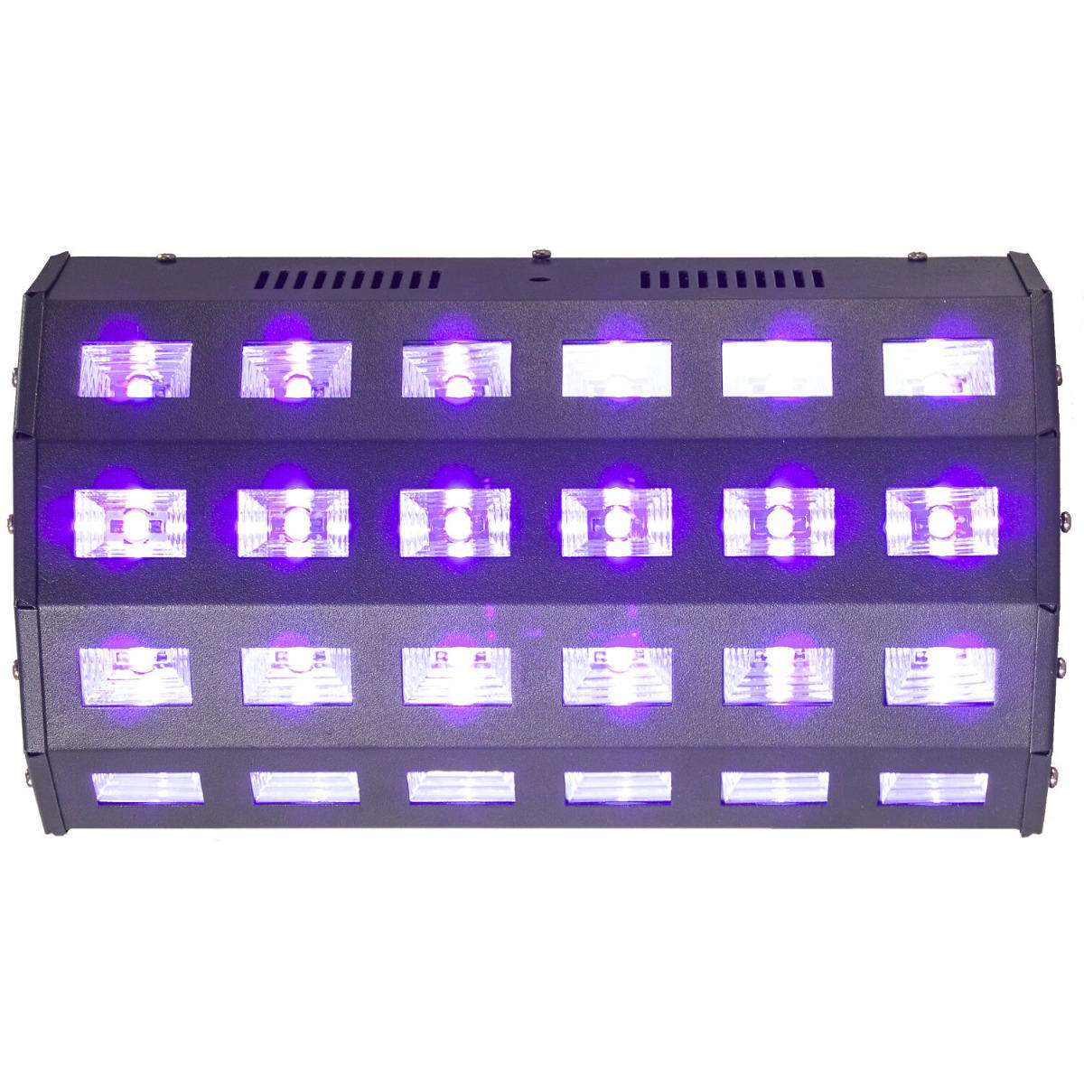 IBIZA LIGHT LED-UV24 24x3W UV LEDS PROJECTOR, DMX