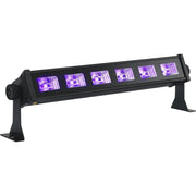 IBIZA LIGHT LED-UVBAR6 6 x 3W MINI UV BAR