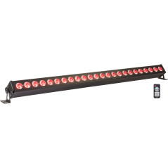 IBIZA LIGHT LEDBAR24-RC 24 x 4W RGBW 4-IN-1 BAR 10