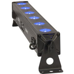 IBIZA LIGHT LEDBAR6-RC 6 x 8W RGBW 4-IN-1 LED BAR