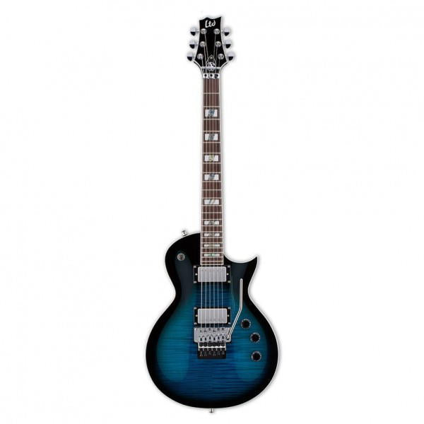 LTD AS-1FR  ALEX SKOLNICK BLACK AQUA SUNBURST 