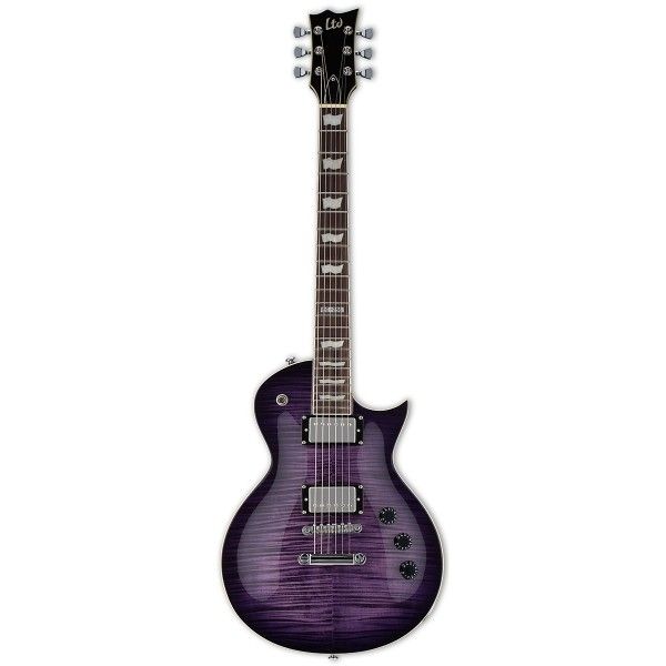 LTD EC-256FM SEE THRU PURPLE SUNBURST