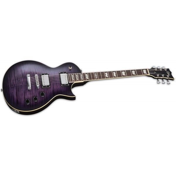 LTD EC-256FM SEE THRU PURPLE SUNBURST