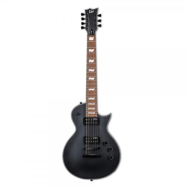 LTD EC-257 BLACK SATIN 7 CUERDAS