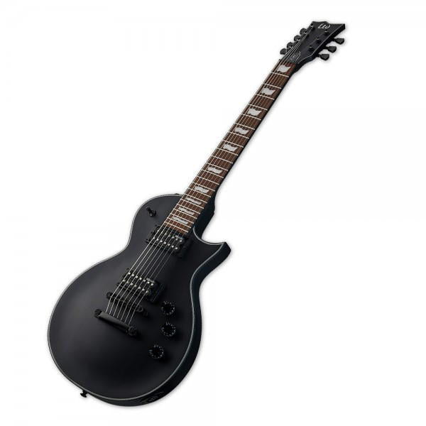 LTD EC-257 BLACK SATIN 7 CUERDAS