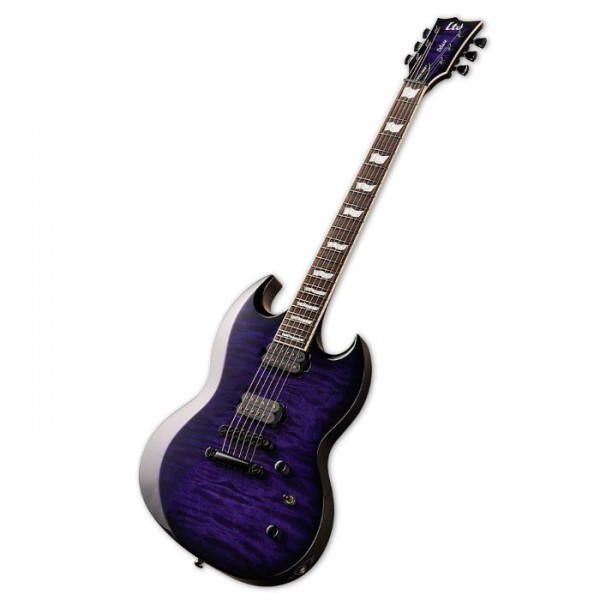 LTD VIPER-1000 SEE THRU PURPLE SUNBURST