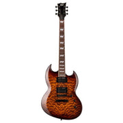 LTD VIPER-256 DARK BROWN SUNBURST