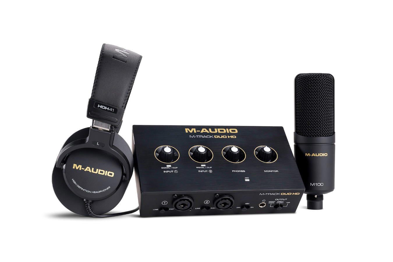M-AUDIO M-Track Duo HD Producer Pack