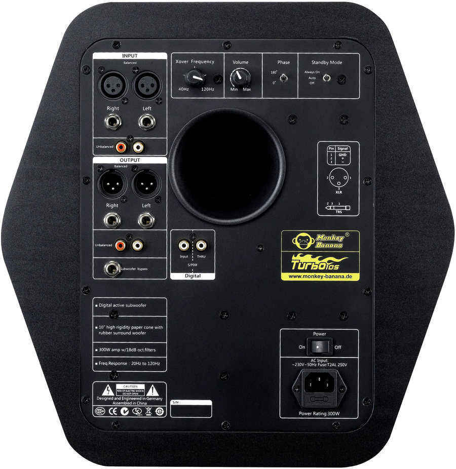 Monkey Banana Turbo 10s Black