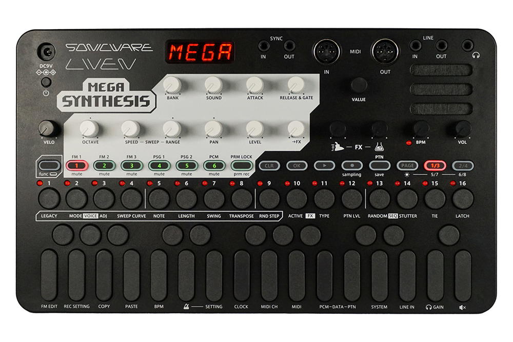 Sonicware Liven Mega Synthesis
