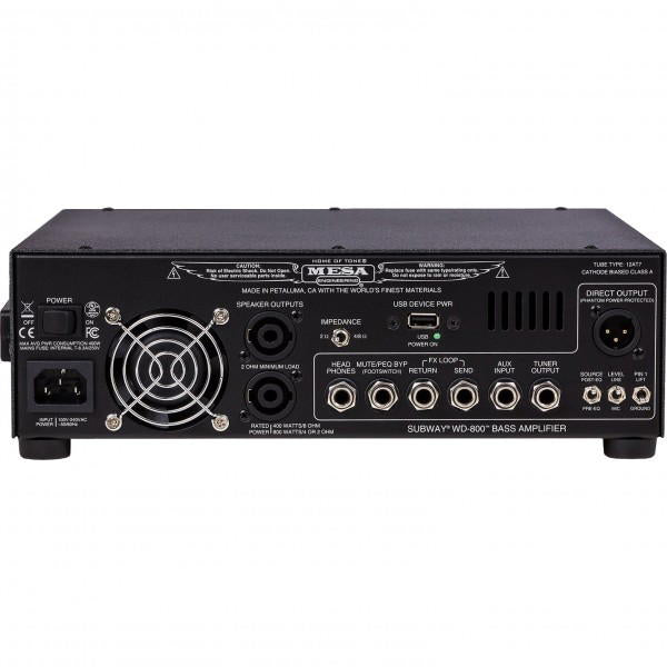 MESA BOOGIE SUBWAY WD-800 HEAD