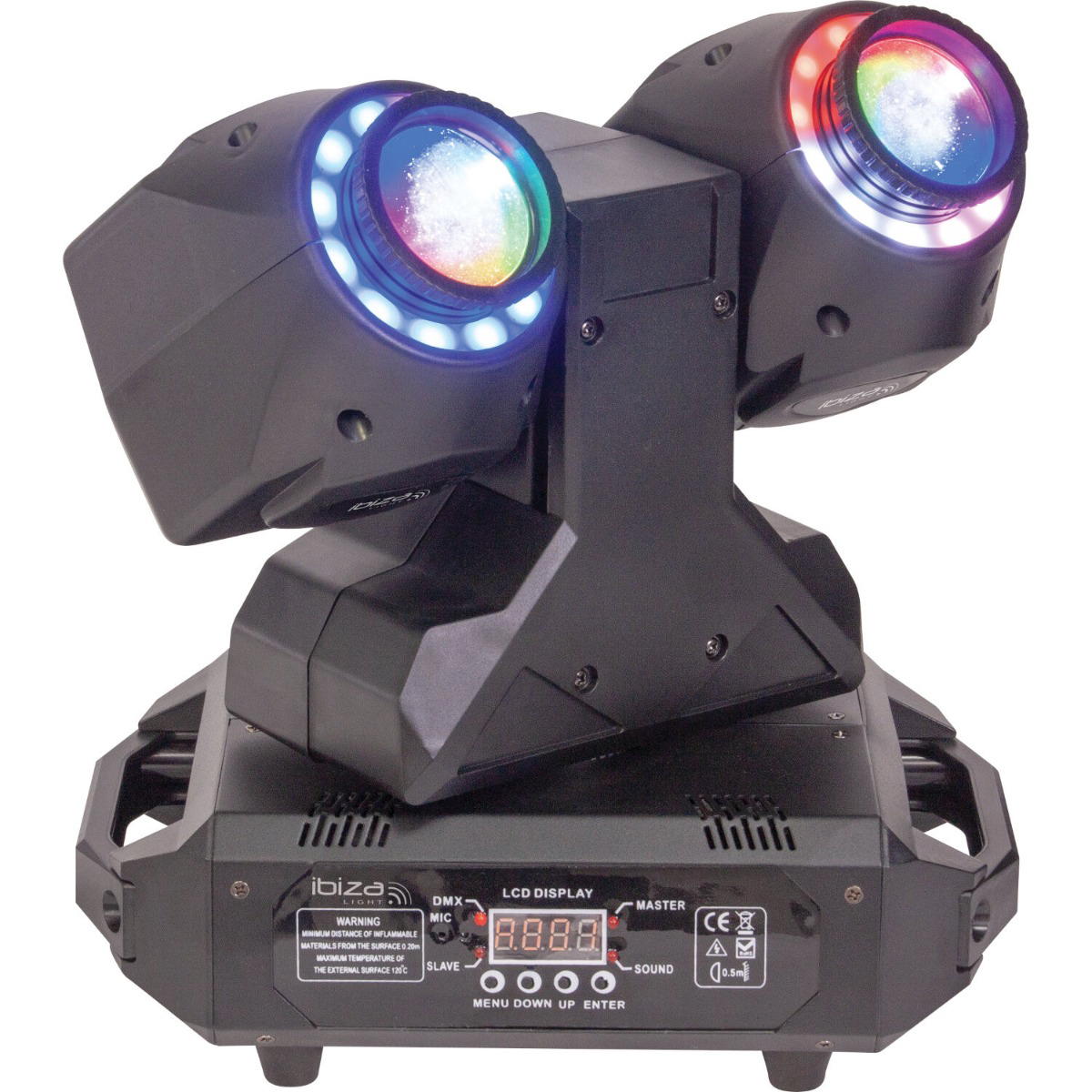 IBIZA LIGHT MHBEAM60-FX DUAL 30W BEAM MOVING HEAD