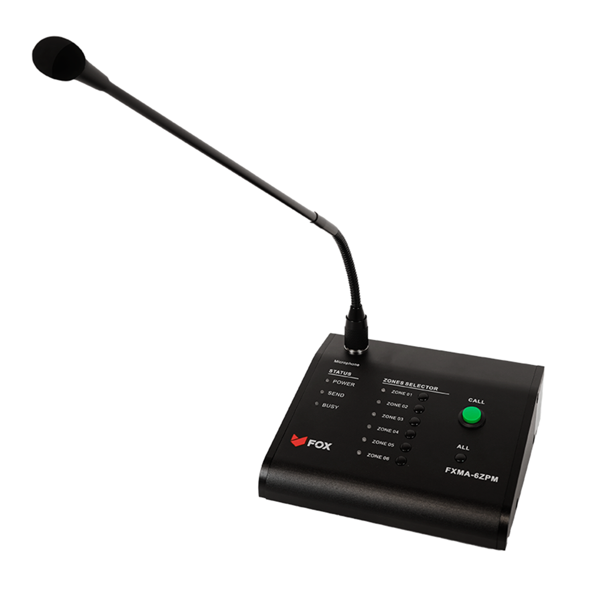FOX FXMA-6ZPM Micrófono de megafonía