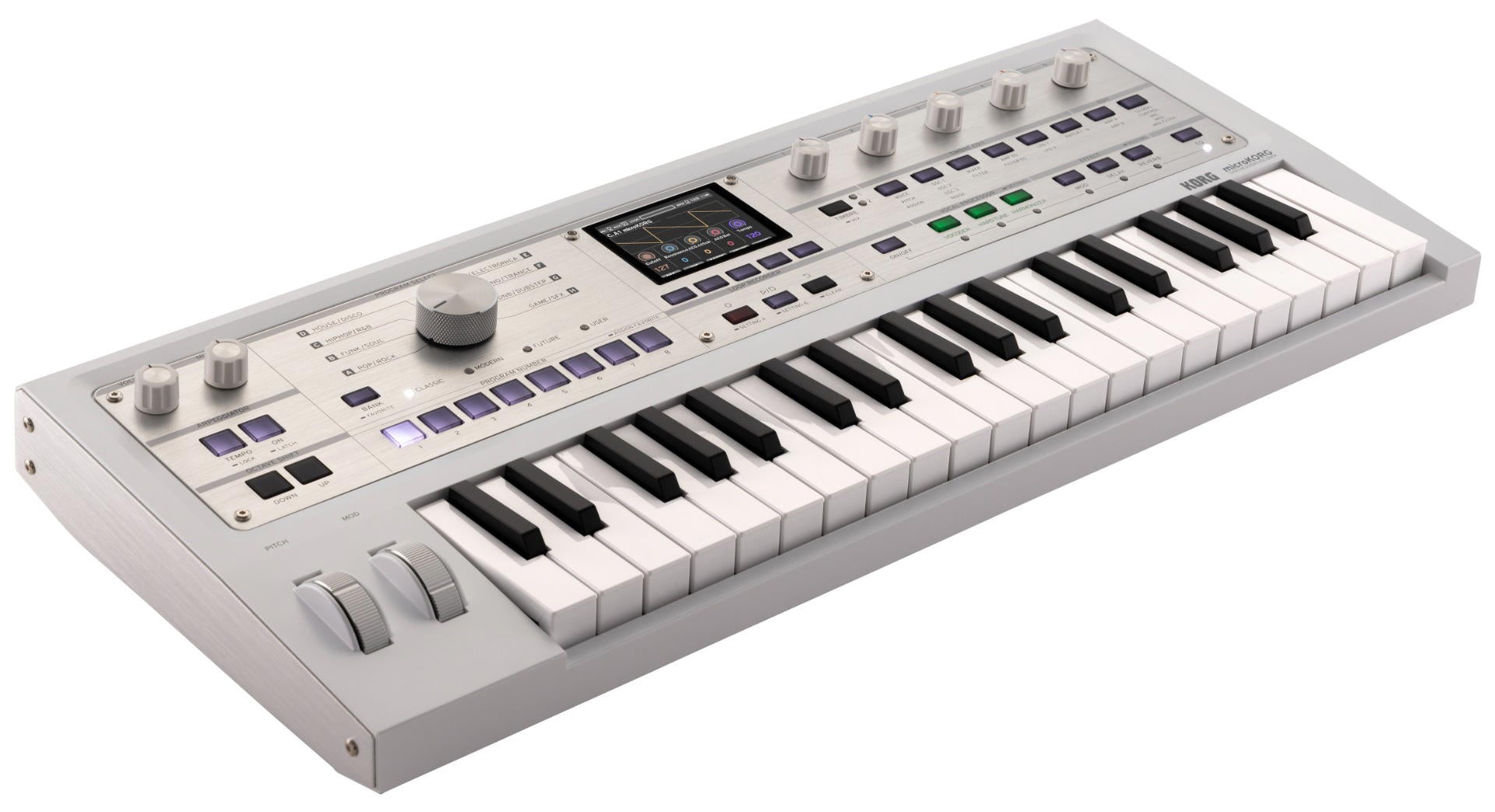 KORG MICROKORG 2 WHITE LIMITED ED