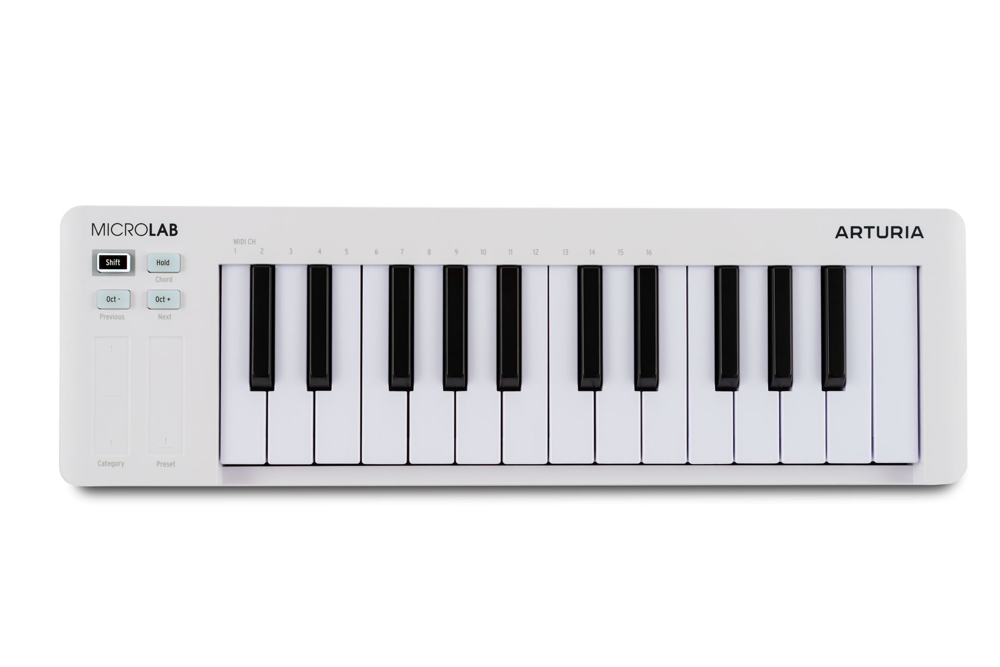 ARTURIA MICROLAB MK3 WHITE