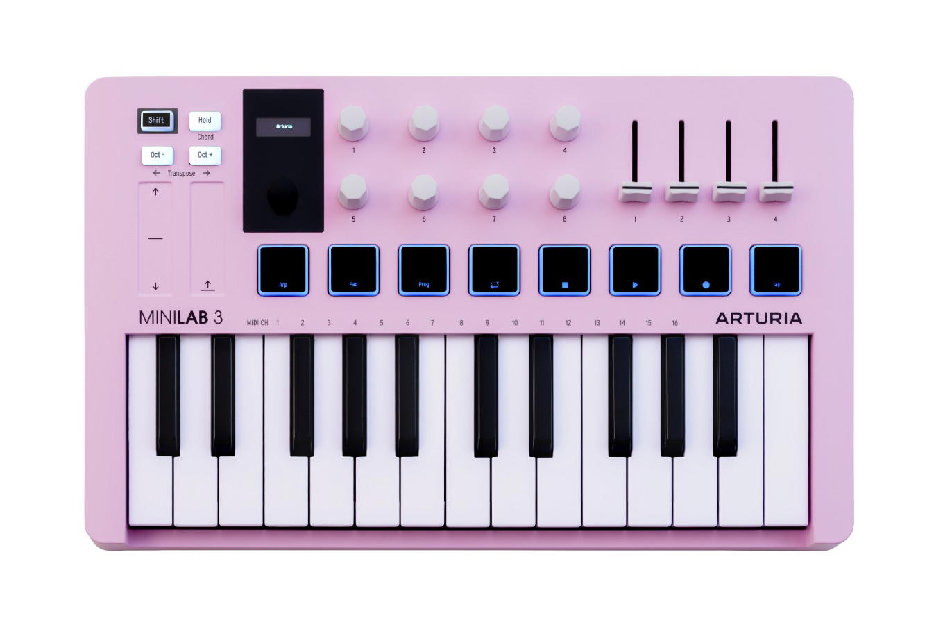 Arturia MiniLab 3 Rose Quartz