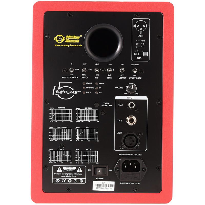 Monkey Banana Lemur 5 Red (B-Stock)