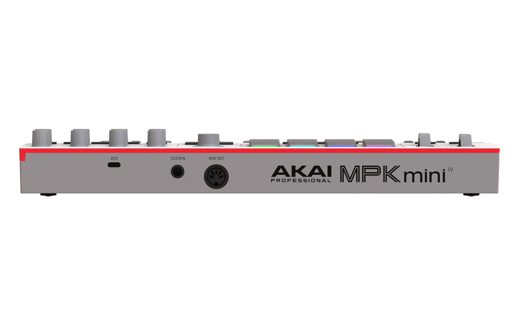 Akai MPK Mini IV Blanco/Gris
