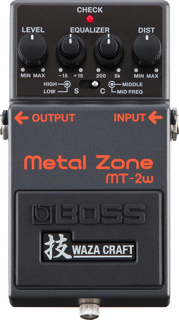 Boss MT-2W  Metal Zone Wazacraft 