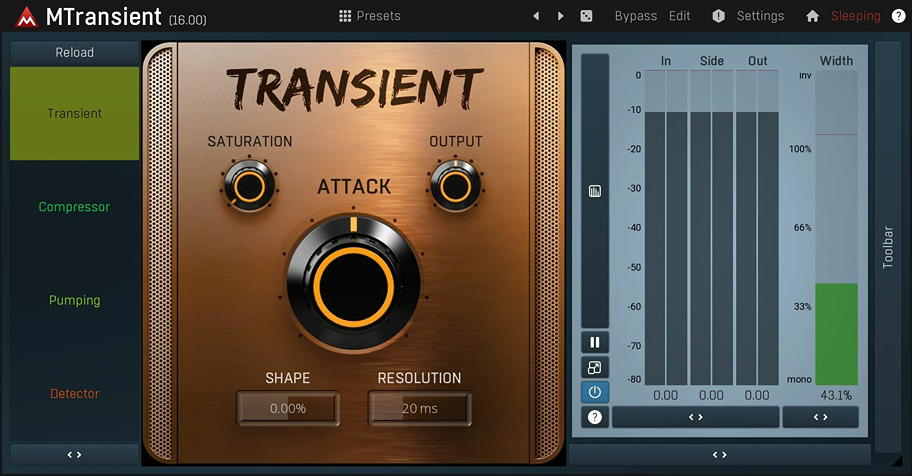 Melda MTransient