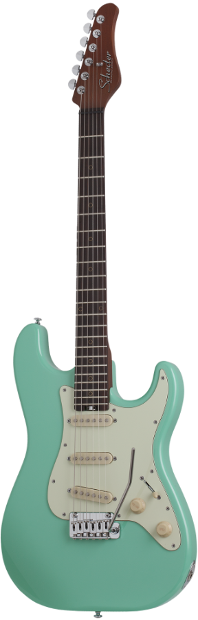 SCHECTER NICK JOHNSTON TRAD L/H SSS A. GREEN