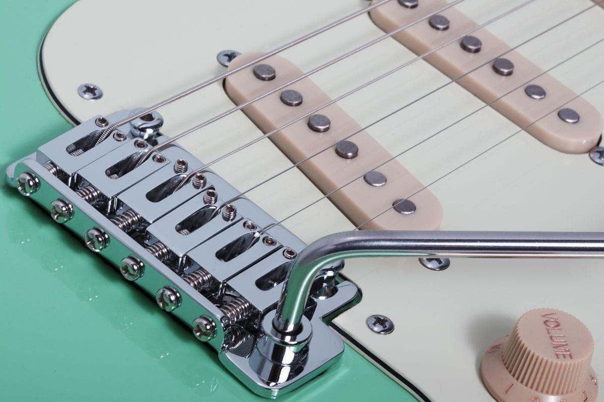 SCHECTER NICK JOHNSTON TRAD L/H SSS A. GREEN
