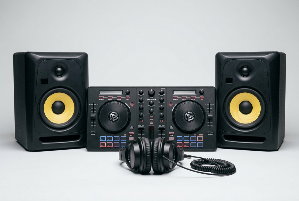 Pack Numark MIXTRACK GO + KRK Kreate 5 + Roland RH-5