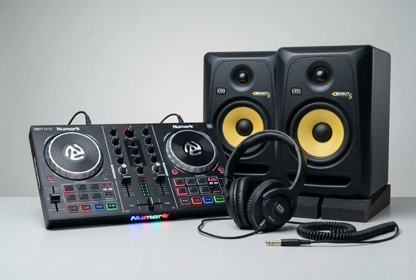 Pack Numark PARTY MIX III + 2 KRK Rokit 5 G5 + RH-5