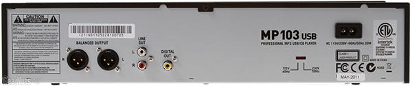Numark MP 103 USB