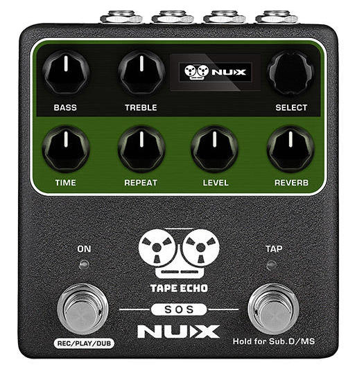 NUX Tape Echo NDD-7 Tape Echo + Looper