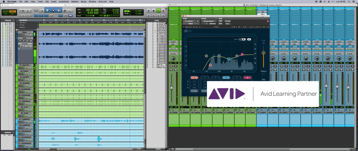 Pro Tools 210M Curso Oficial AVID