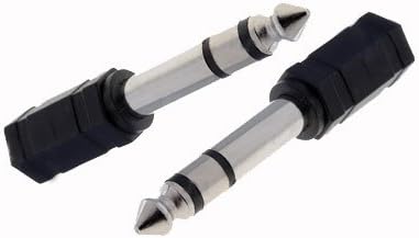Oqan J4J8S Adaptador MiniJack - Jack 2 unidades 