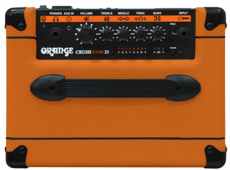 Orange Combo Bajo Crush Bass 25