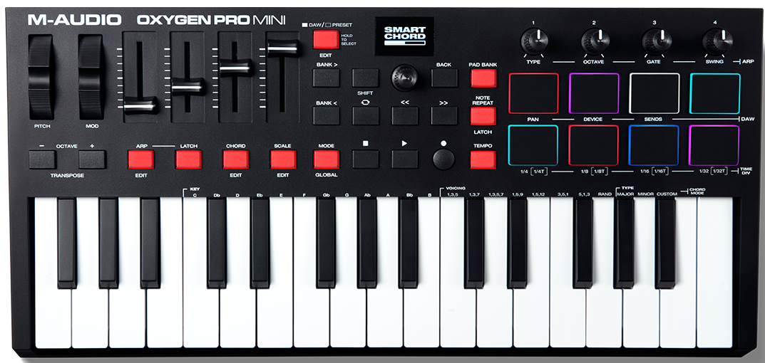 M-Audio Oxygen Pro mini (Demo)